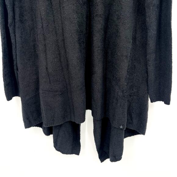 Barefoot Dreams Womens CozyChic Lite Island Wrap Cardigan Small/Medium Black NWT - Picture 10 of 15